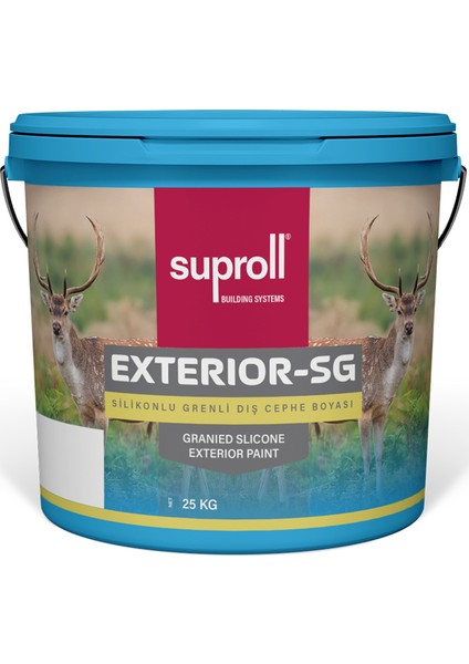 Extreıor-Sg Silikonlu Grenli Dış Cephe Boyası 25 kg