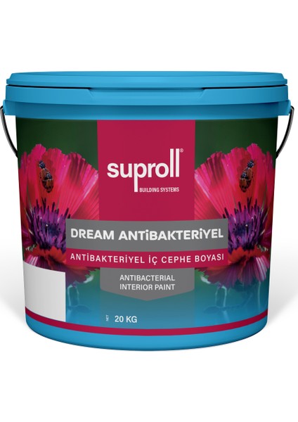 Dream Antibakteriyel Iç Cephe Boyası 20 kg