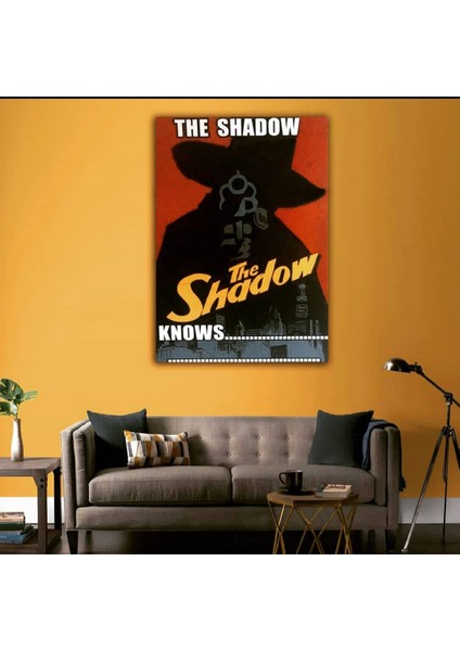 Dmt Art Design The Shadow Knows Kanvas Tablo