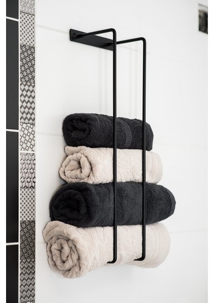 76 cm Metal Havluluk, Banyo Düzenleyici, Banyo Havlu Rafı