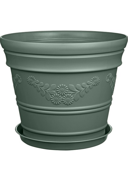 Papatya Desen Antik Saksı 21 Litre