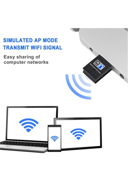 300MBPS Wireless USB Wifi Adaptör Dongle Network Lan Aparatı indirimleri