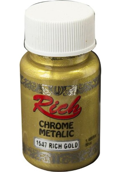 Chrome Metalik 50 cc Antik Altın 1547