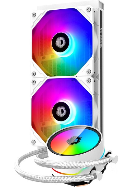 Zoomflow 240 XT Snow 4 Pin Pwm Argb Işlemci Sıvı Soğutucu