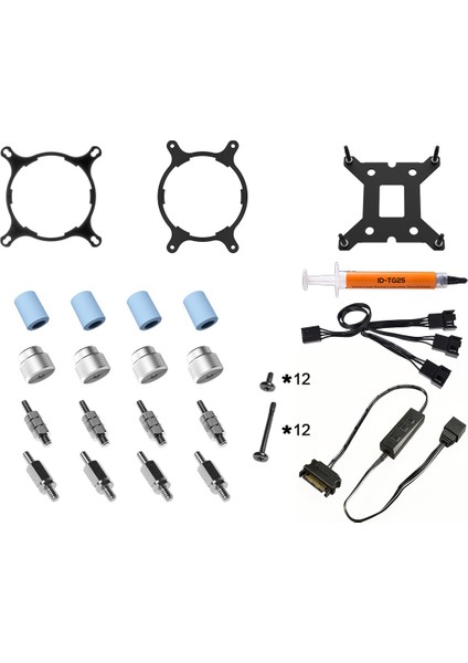 Zoomflow 360 XT Argb 4 Pin Pwm Işlemci Sıvı Soğutucu