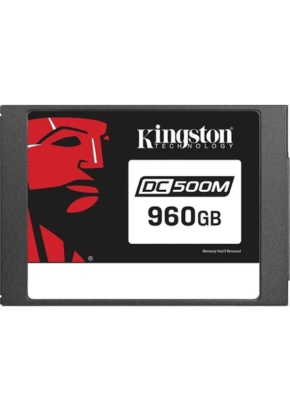 Kıngston 2,5" 960GB DC500M SEDC500M/960G 555MB/S 520MB/S Sata 3 (6gb/s) Enterprise SSD