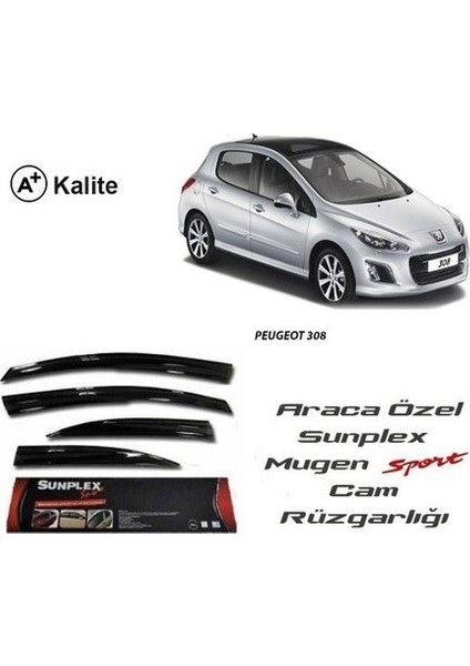 Peugeot 308 Cam Rüzgarlığı Mugen Tip Sunplex fiyatları