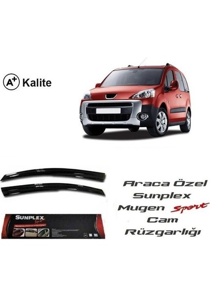 Citroen berlingo cam rüzgarlığı 2008+ mugen tip sunplex