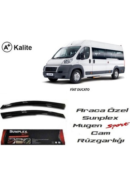 Fiat Ducato Cam Rüzgarlığı 2007+ Mugen Tip Sunplex