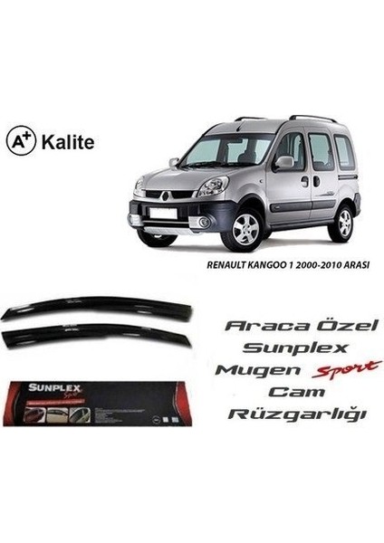 Renault Kango Cam Rüzgarlığı 1998+ Mugen Tip Sunplex
