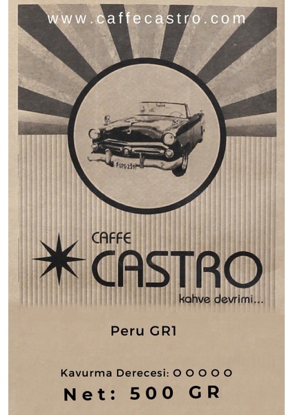 Peru Shg Kahve 500 gr