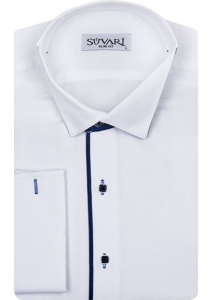 Ata Yaka Slim Fit Gömlek