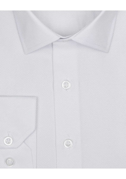 Slim Fit Armür Desenli Erkek Gömlek fiyatları