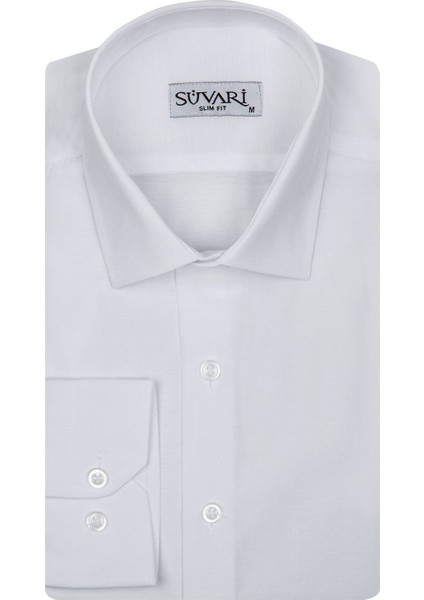 Slim Fit Filafil Erkek Gömlek