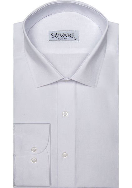 Slim Fit Filafil Erkek Gömlek