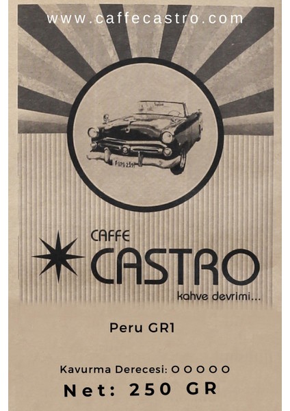 Peru Shg Kahve 250 gr