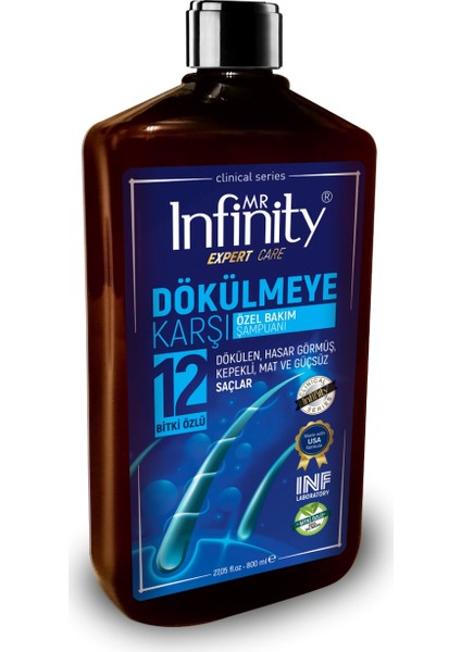 Mr Infinity Pure Özel Bakım Şampuanı 800 ML ( Özel Seri)