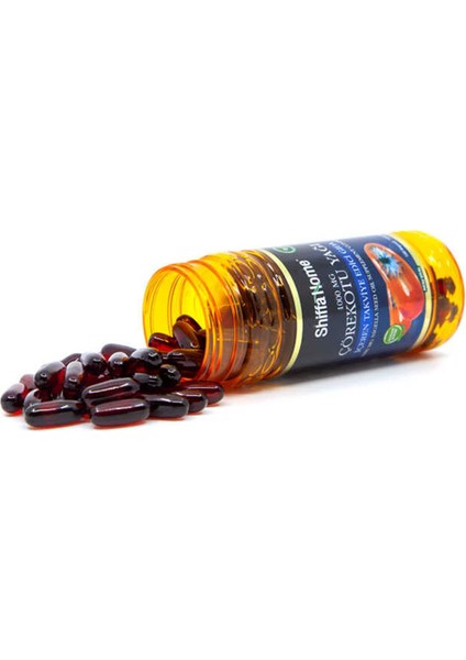 Çörekotu Yağı Kapsül 1000 Mg 100 Softgel 3 Adet
