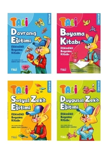 Nesil Yayınları Tali Okul Öncesi Set -4 Kitap (3-6 Yaş)