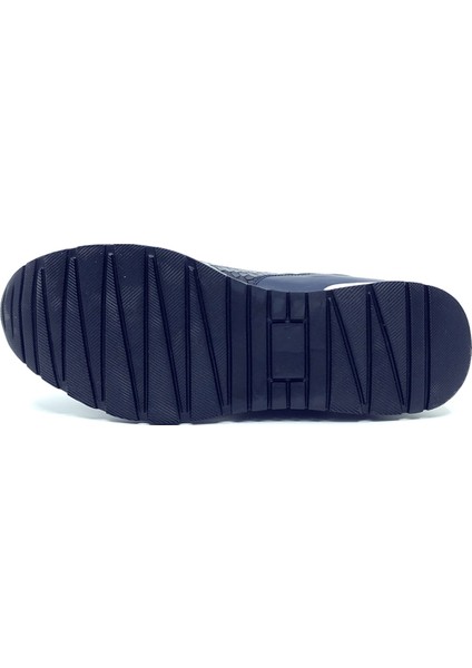 Sneakers Lacivert Hakiki Deri Erkek Ayakkabı 2550 305 285 indirimleri