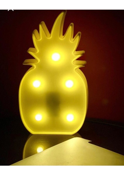 Ananas Led Işıklı Gece Lambası