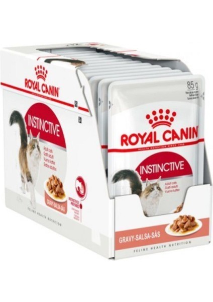 Instinctive Gravy Yaş Kedi Maması 85 gr 24 Adet
