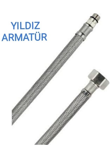 Batarya Bağlantı Hortumu Batarya Fleksi Bağlantı Hortumu Flex M10-3/8 70 cm ( 1 Adet )