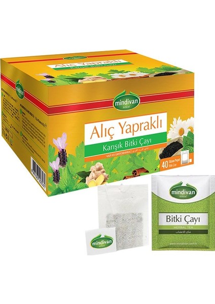 Alıçlı Yapraklı Çay 40'lı Süzen Poşet