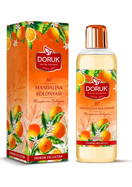 Mandalina Kolonyası 80° 400 ml