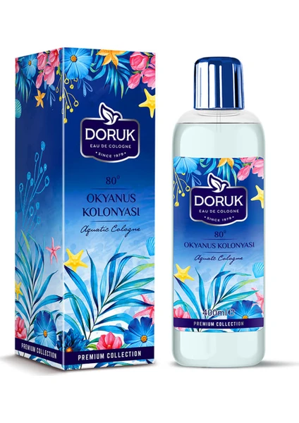 Doruk 400ml Pet Okyanus Kolonyası