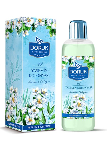 Doruk 400ml Pet Yasemin Kolonyası