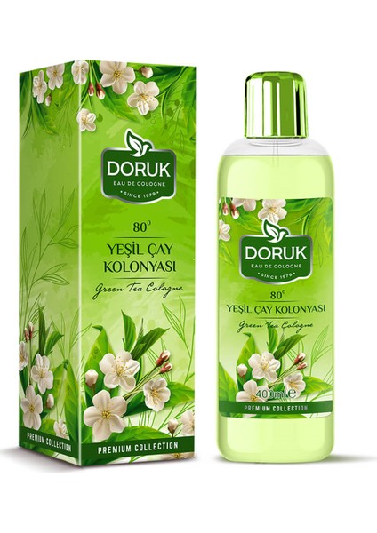 Yeşil Çay Kolonyası 80° 400 ml