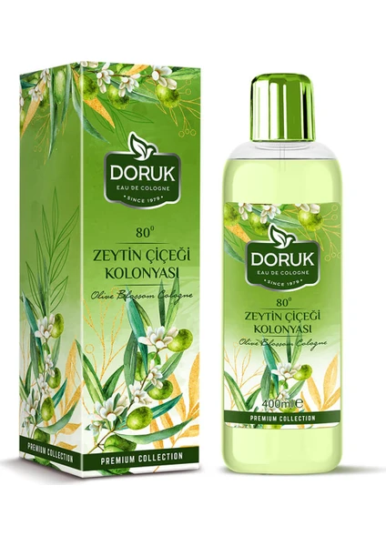 Doruk Zeytin Çiçeği Kolonyası 80° 400 ml