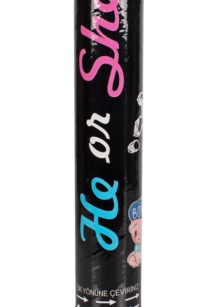 Cinsiyet Belirleme Parti Konfetisi 30 cm - Mavi indirimleri