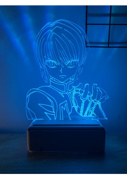 Kurapika Hunter X Hunter 16 Renk Gece Lambası