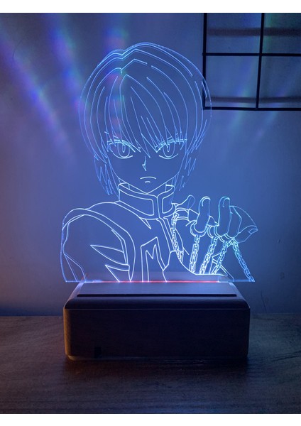 Kurapika Hunter X Hunter 16 Renk Gece Lambası
