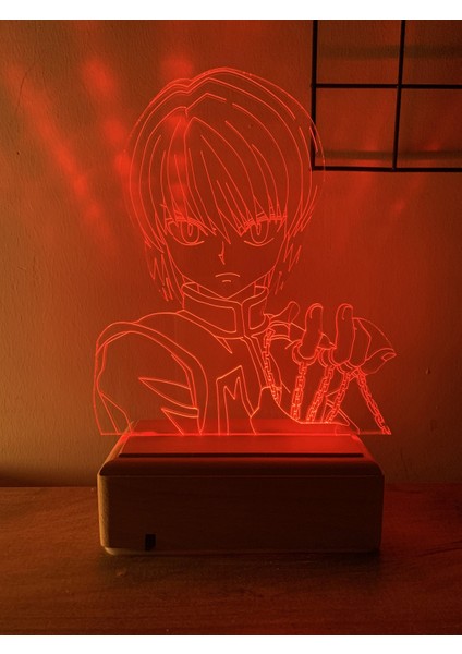 Kurapika Hunter X Hunter 16 Renk Gece Lambası