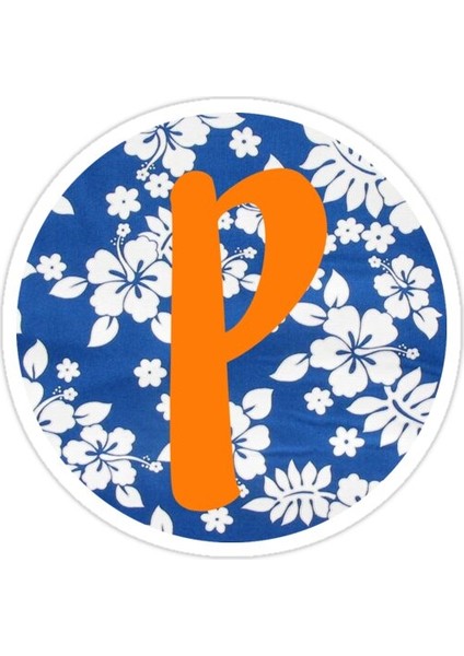 P Sticker Araba Oto Arma Duvar Sticker Ev Dekoratif Çıkartma 15 cm