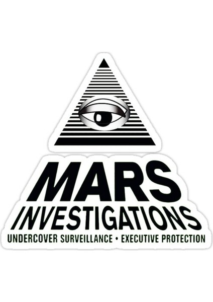 Mars Soruşturmaları Sticker Araba Oto Arma Duvar Sticker Ev Dekoratif Çıkartma 15 cm