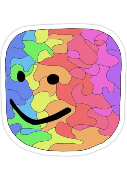 Roblox Oof Sticker Araba Oto Arma Duvar Sticker Ev Dekoratif Çıkartma 15 cm