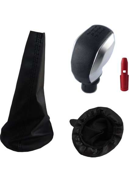 Partner-Berlingo Spor Vites Topuzu ve Çerçeveli Vites Körüğü Takımı 1996-2008 Sarı Spor Topuz