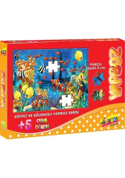 33X45.5CM 150 Parça Puzzle Denizaltı