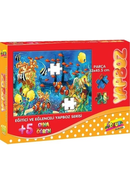 Keskin Color 33X45.5CM 150 Parça Puzzle Denizaltı