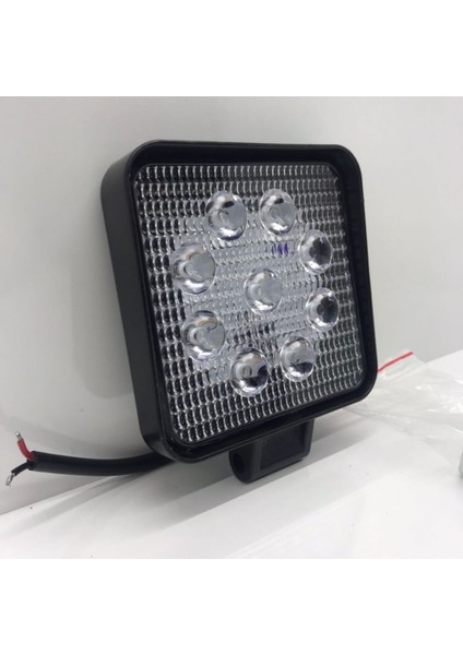 Çalışma Lambası Kare 9 LED 27 Watt