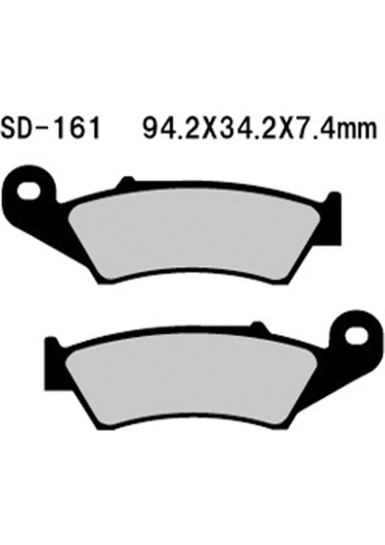 Suzuki DR 125 SE Seramik Fren Balatası Ön (2008-2012)