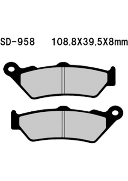 Bmw R 1200 RS Seramik Fren Balatası Arka (2015-2018)