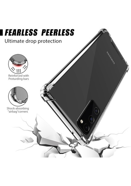 Samsung Galaxy S20 Fe Kılıf Anti Shock Darbe Emici Şeffaf Silikon Olex fiyatları