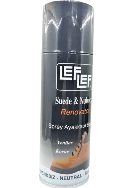 Nuri Leflef Special Süet Nubuk Ayakkabı Bakım Sprey Boyası 200 ml