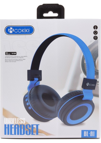 Kablosuz Radyolu Mikrofonlu Kulaküstü Kulaklık modelleri