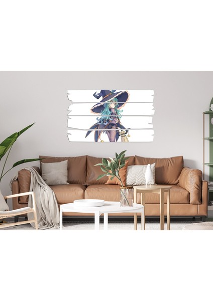 Anime Kız Cadı Mdf Tablo 0023 (Model E) modelleri